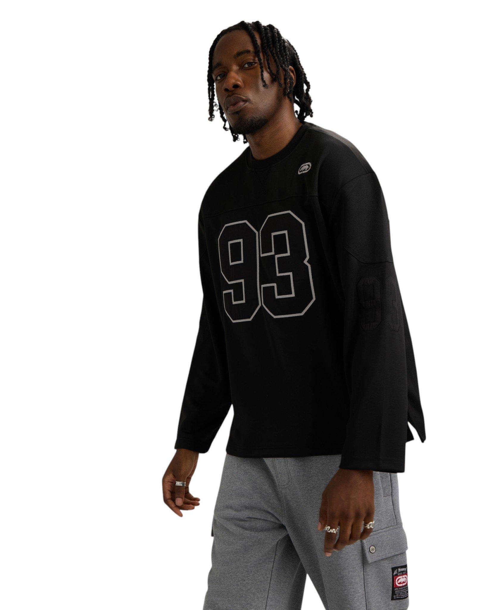 ecko unltd. Men's Linx Long Sleeve Jersey - Black - BLACK